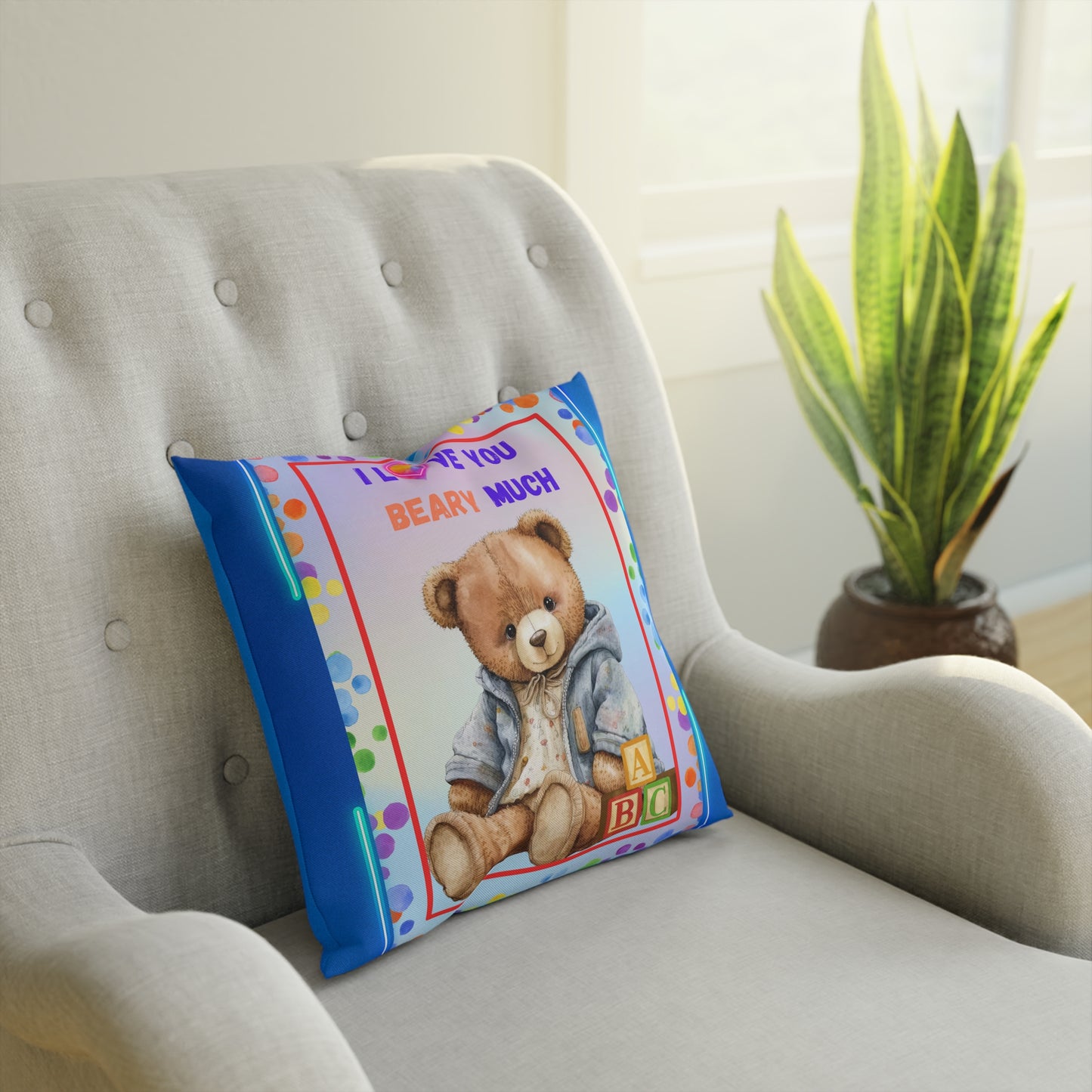 Beary Love  Pillow -