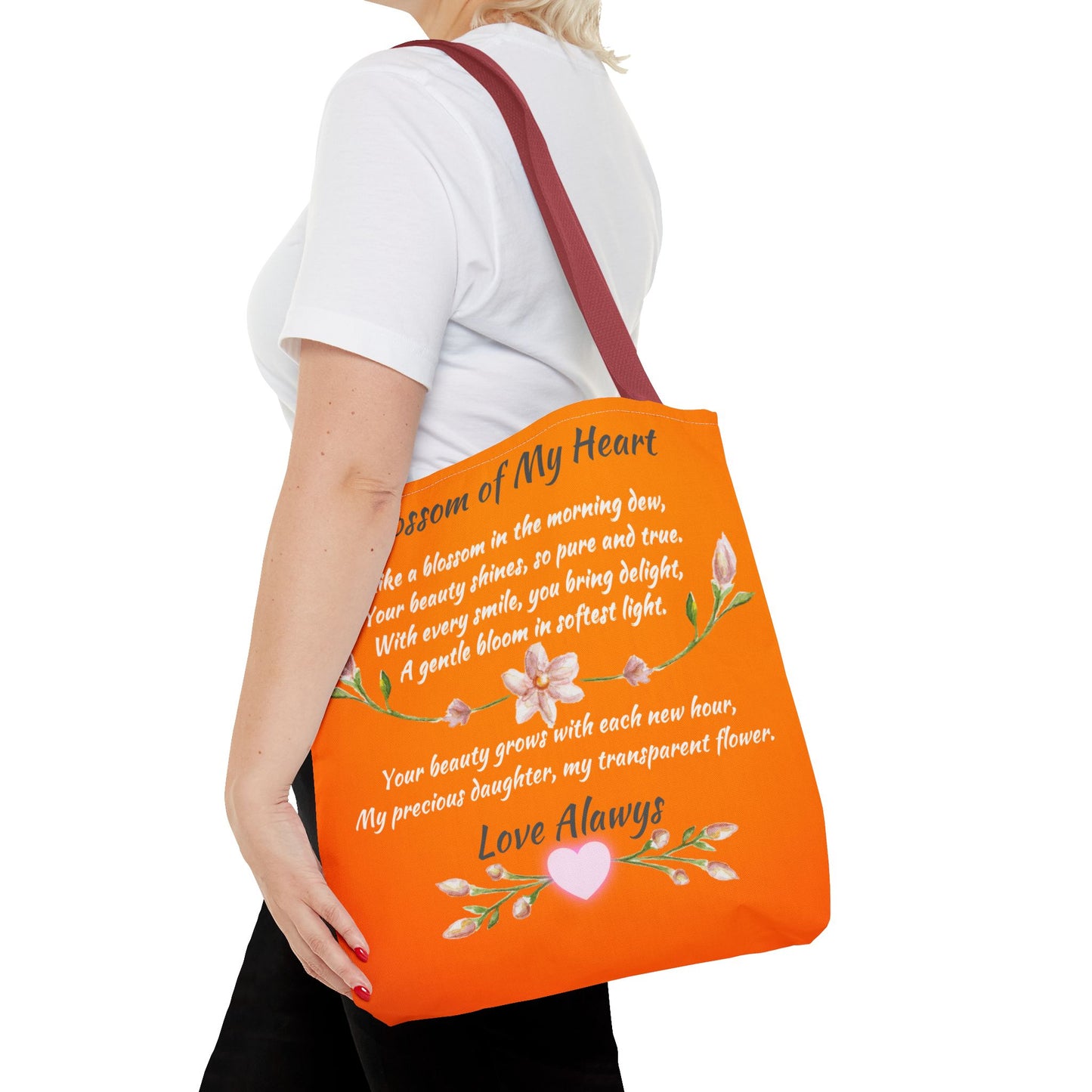 Blossom of My Heart Tote Bag -