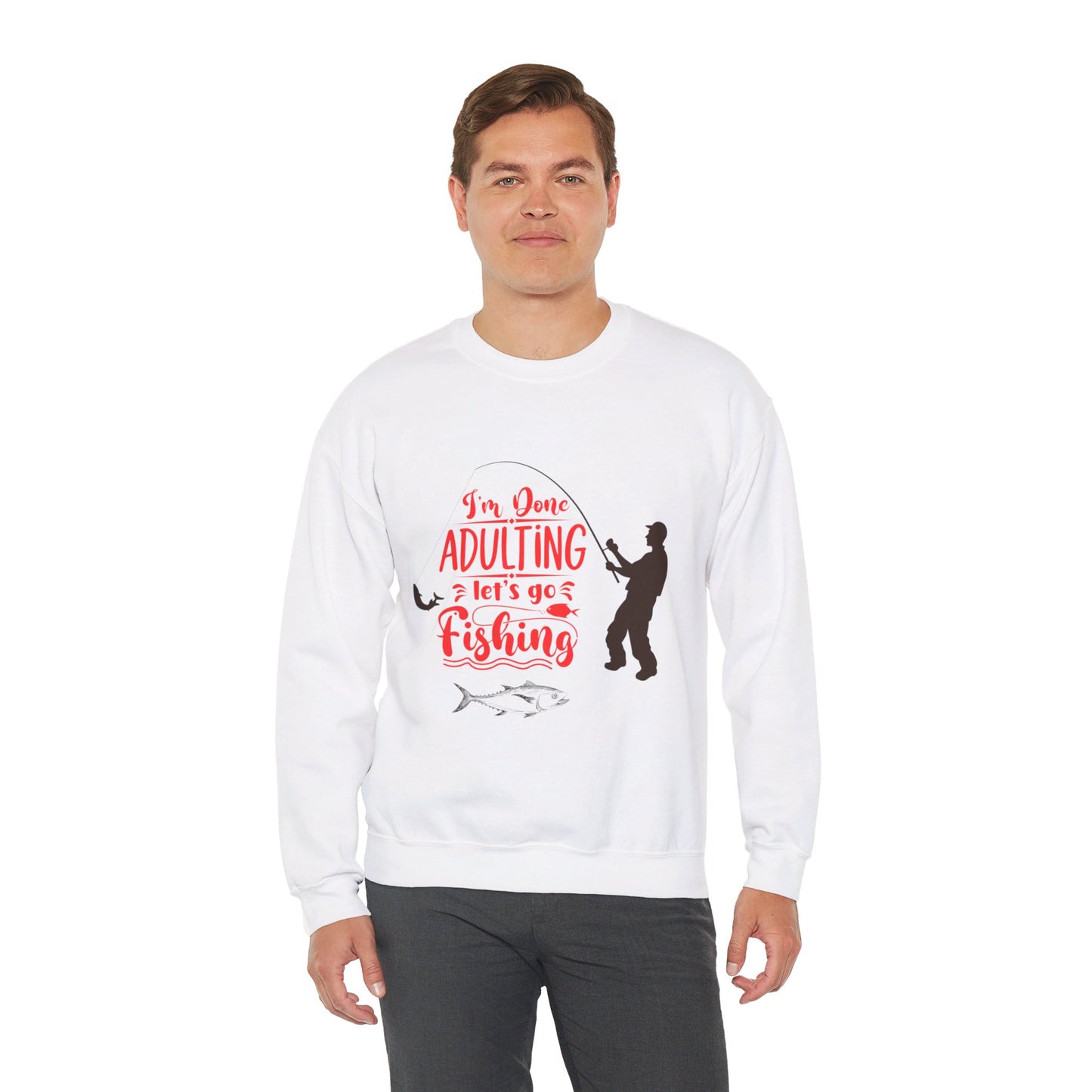 Lets Go Fishing Sweatshirt