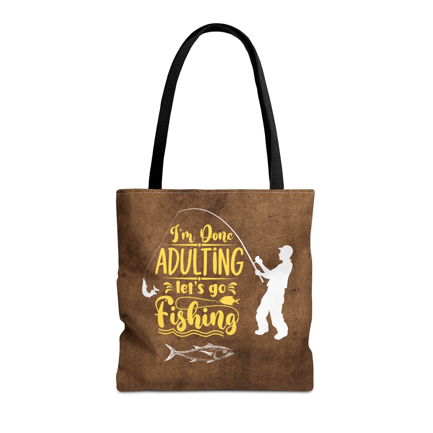 Lets Go Fishing Tote Bag