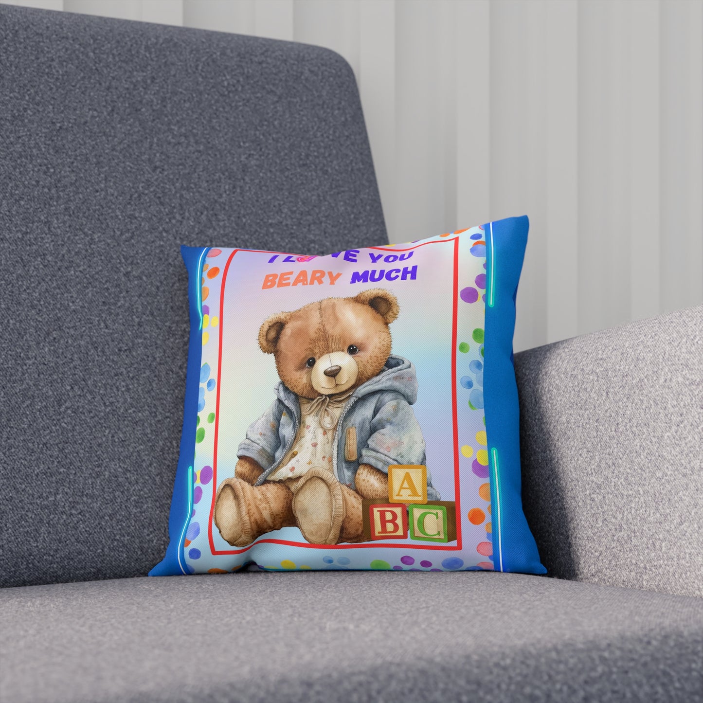 Beary Love  Pillow -