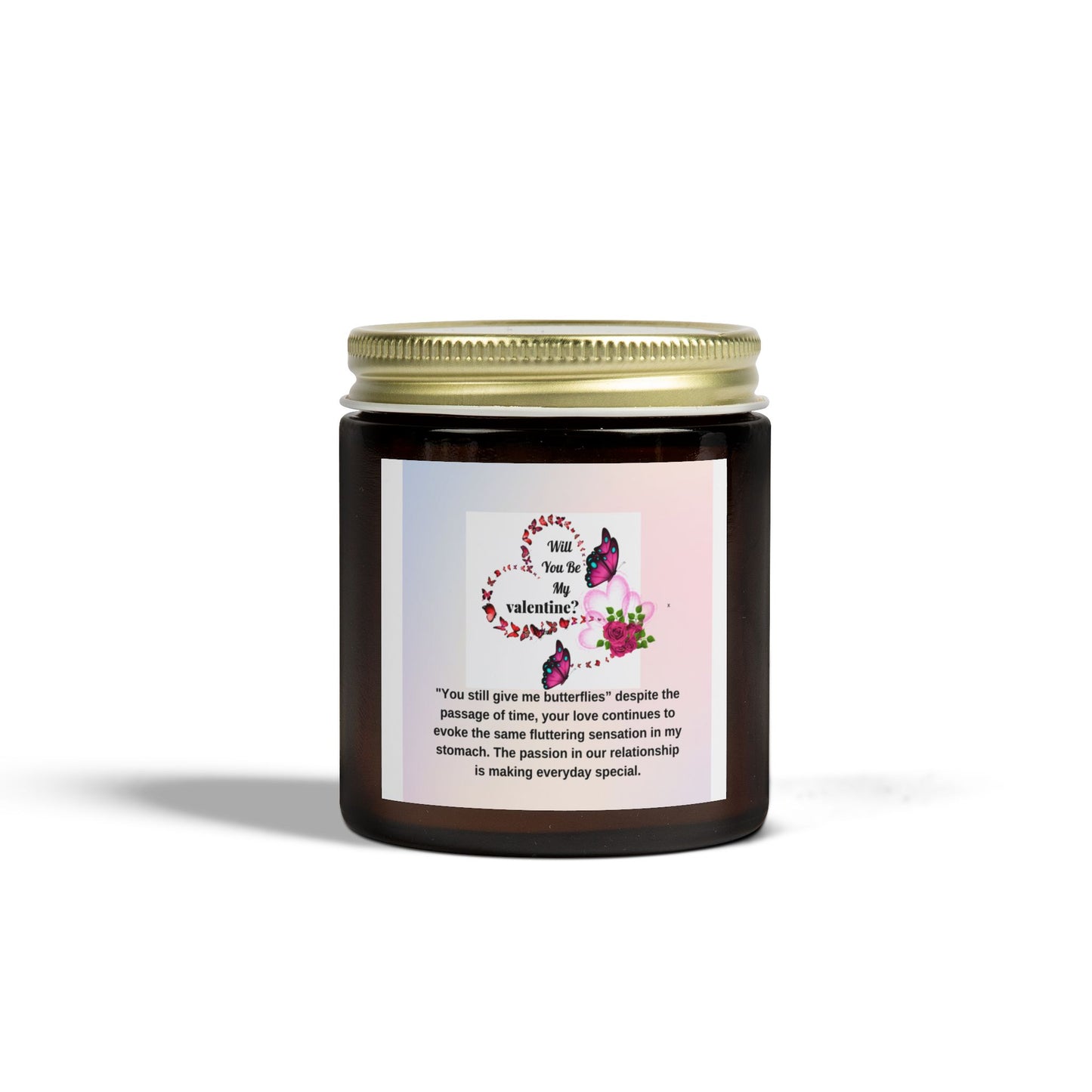 Butterfly Love Candle