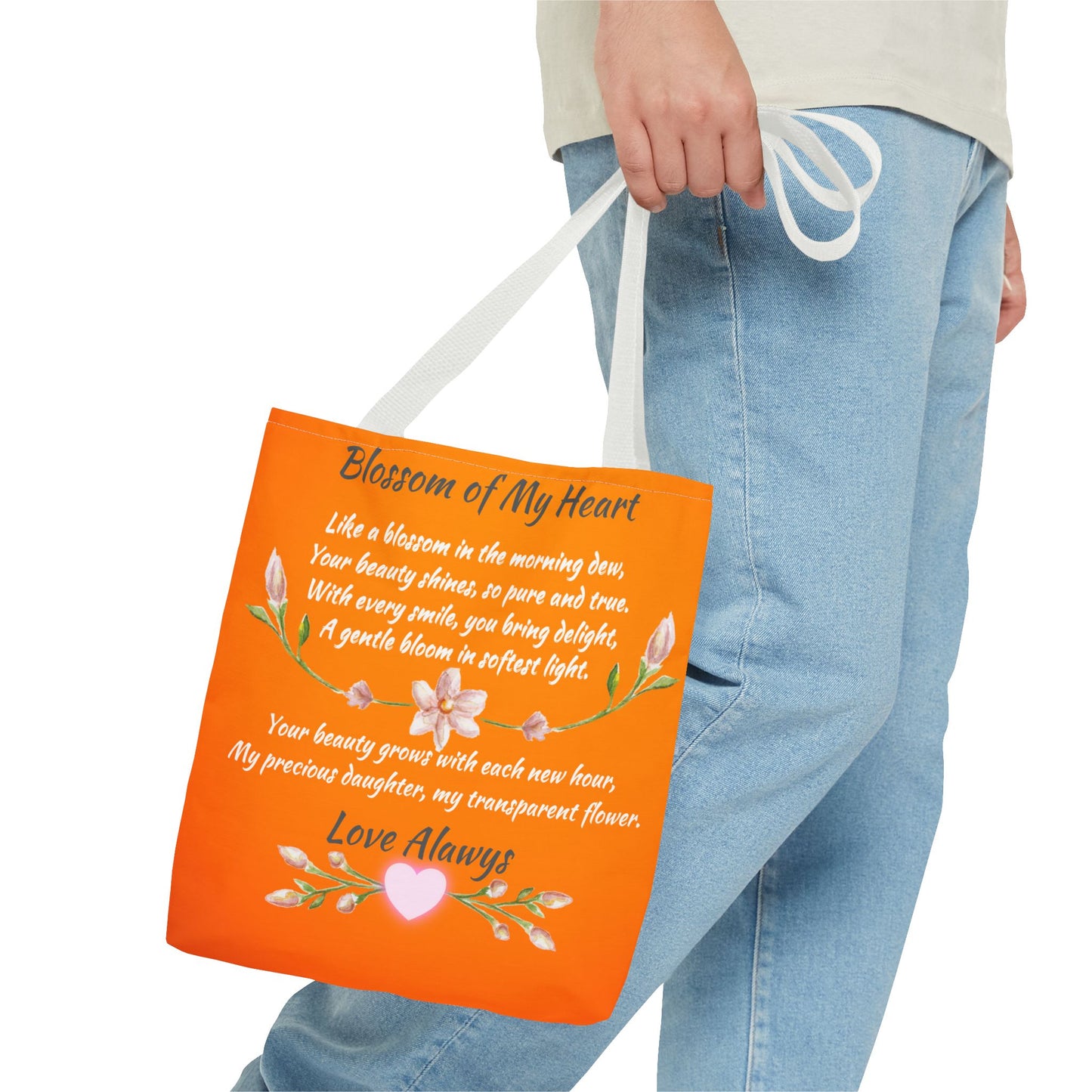 Blossom of My Heart Tote Bag -