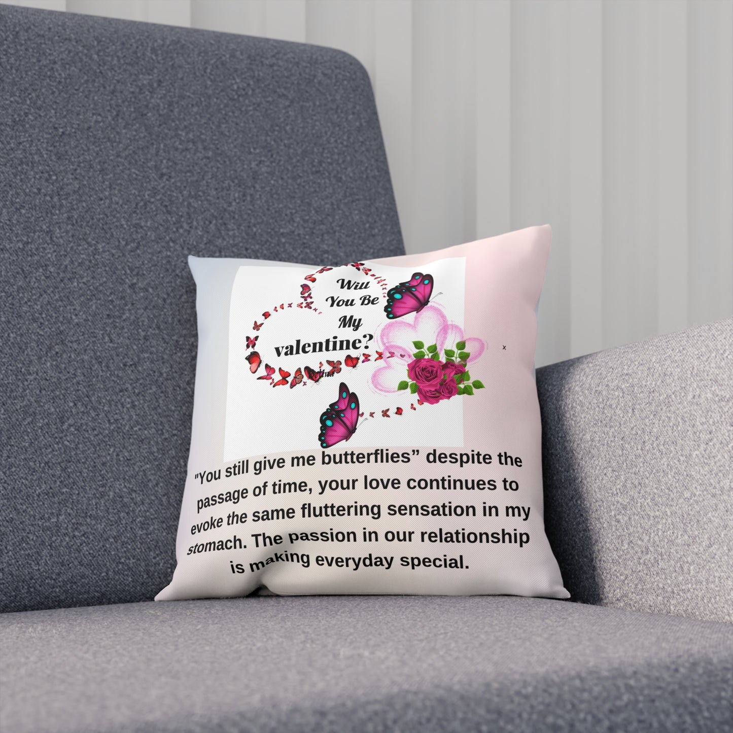 Butterfly Love Pillow