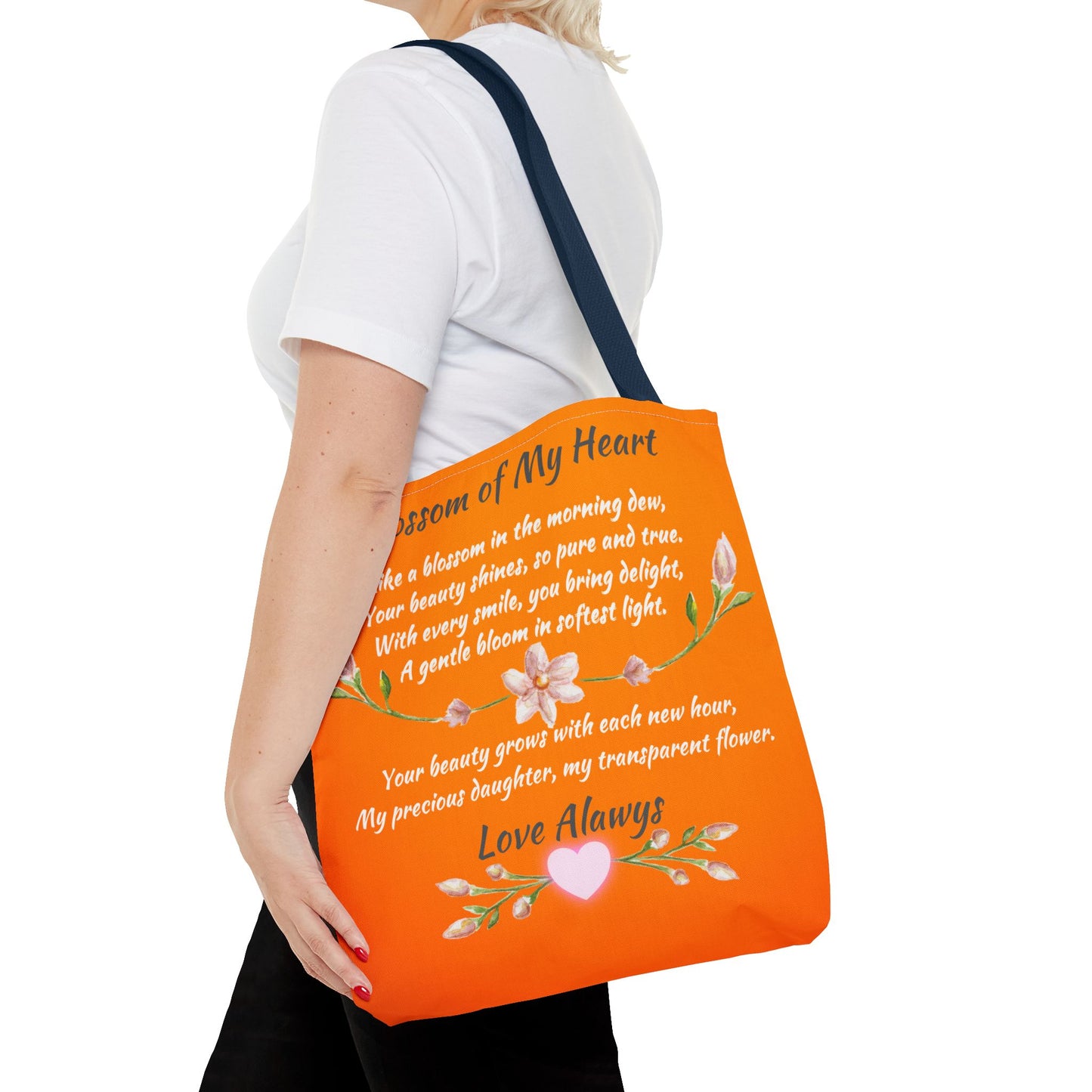 Blossom of My Heart Tote Bag -