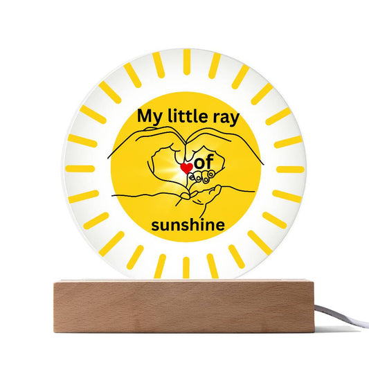 Ray of Sunshine - Plaque